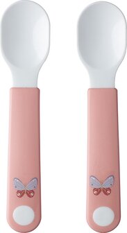 Mepal Mio Oefenlepel - Set van 2 - Flowers & Butterflies