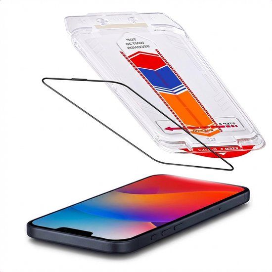 Accezz Screen Protector - Geschikt voor Apple iPhone 17 Pro - Gehard Glas Screenprotector + Applicator - 2-pack