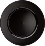 CEPEWA Kaarsenbord-plateau - zwart - kunststof - rond - D33 cm