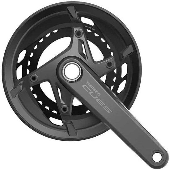 Shimano Cues U6010-2 Crankstel Zilver 175 mm / 46/32t