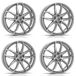Rial Lucca velgen, 8.0x19 inch, ET45, 5x114,3, zilver