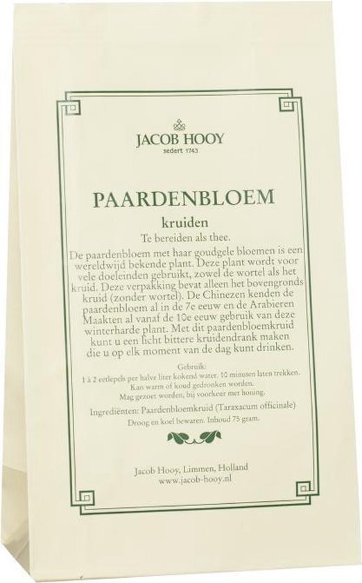 Jacob Hooy Paardebloemkruid 75gr