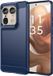 Selected by GSMpunt.nl Motorola Edge 50 Ultra Geborsteld TPU Hoesje Blauw
