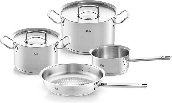 Fissler Fisserler Original Profi Collection 084-378-04-000, 4-delige pannenset