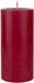 Duni Bordeaux Rode Cilinderkaarsen/Stompkaarsen 15 x 7 cm 50 Branduren - Geurloze Kaarsen