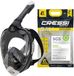 CRESSI Bali Full Face Mask Black/Grey S/M