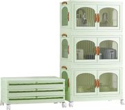 Grande boîte de rangement avec roues - Gain de place - 58L - Étanche - Solide