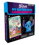 Disney Stitch : Glow Pals Mon livre d'heure du coucher et set lampe à construire