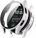 Strap-it Étui rigide avec protecteur d'écran en verre - convient pour le Samsung Galaxy Watch 7 - 44mm (argent)