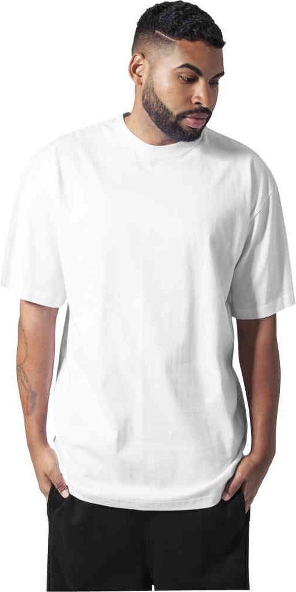 Urban Classics Tall Tee - Wit - Heren