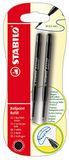 Stabilo Navulling balpen - Ballpoint navulling - 2 stuks - zwart