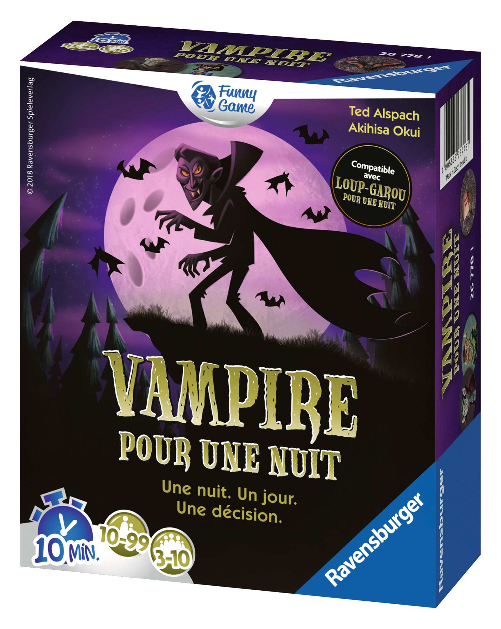 Ravensburger Spiel Vampir für Eine Nacht, 26778 - Bordspel - 12+ jaar