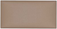 vidaXL Wand Hoofdbord Cappuccino Stof 30 x 15 cm