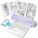 Imprimante thermique A4 - Papier pour imprimante thermique A4 - Portable - 26,5 x 5,9 x 3,3 cm