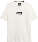 Superdry Tech Graphic T-shirt met losse pasvorm Heren L Nordic Bone Grey