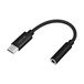 LogiLink UA0398 - USB Type-C naar 3,5 mm jack adapterkabel (stekker/female), lengte: 13cm