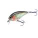 Yo-Zuri 3DB Crank 1.5 Squarebill kunstaas, zwarte rug chartreuse, 2-3/8"