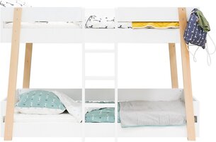 Bopita Lisa stapelbed 90x200 - Wit/Naturel