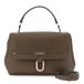 CAFèNOIR - Sac à main avec rabat en similicuir grainé avec surpiqûre décorative imposante, pour femmes, taille unique