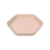 Lässig Geo assiette Rose Plastique