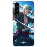 Maniacase Etui Voor Samsung Galaxy A26 One Piece Roronoa Zoro zwaard manga anime