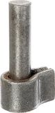 GAH-Alberts 411015 Plaatduim - Om vast te lassen - Ø16mm Doorn - 30x75mm - Staal