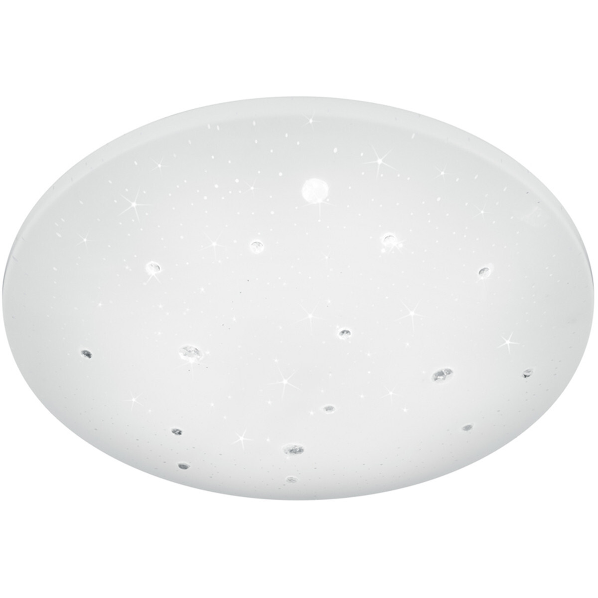 BES LED LED Plafondlamp - Trion Acinoa - Spatwaterdicht IP44 - Dimbaar - 21W - Natuurlijk Wit 4000K - Rond - Mat Wit