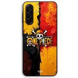 Maniacase Hoesje voor Samsung Galaxy A57 One Piece logo kleurrijk schilderij manga
