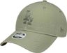 New Era LA Dodgers MLB Linen 9TWENTY Adjustable Cap, Vrouwen, Groen