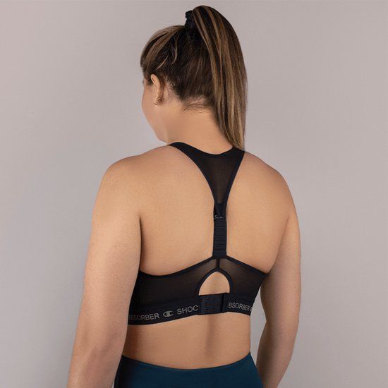 Shock Absorber Infinity Power Bra Black - 75G - Women - Medium Support - Multicolor