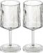 Koziol Club No.21 Superglas Verre à vin Set de 2 Transparent Plastique 250ml