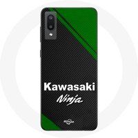 Kawasaki Hoesje voor Samsung Galaxy A02 Ninja Logo Maniacase
