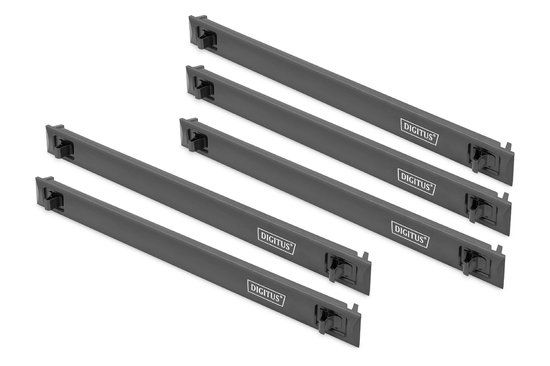 Digitus DN-97651-5 19 inch Afdekking voor patchkast 1 HE Zwart