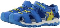 Leomil Pokémon - Sandalen voor jongens - Pikachu Schoenen voor kinderen met klittenband - Zomerschoenen van 2 tot 8 jaar - Maat 28 - Blauw