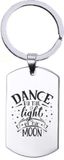 MC Living KadoExpress Sleutelhanger RVS - Dance in The Light of The Moon