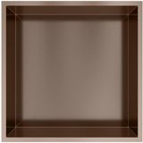 Hotbath &More Inbouwnis - 30 x 30 x 10 cm - Tuscan Bronze