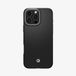 Spigen Enzo Aramid Hoesje Geschikt voor Apple iPhone 16 Pro Max - Aramide Back Cover - Compatibel met MagSafe - Militaire Standaard - Matte Zwart Zilver