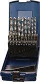 TECWERK Spiraalborenset DIN 338 type VA D.1-5,9x00,1mm HSS-Co 50dlg.Kunststofcasette