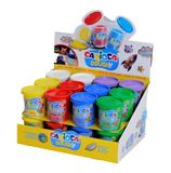 Carioca DOUGHY Modelleerpasta, display 120 g, zacht en glad, 2 jaar, 24 stuks