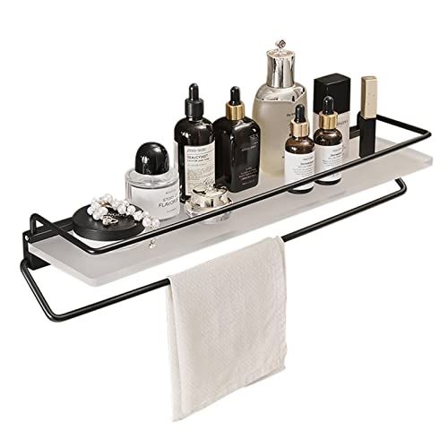 Hoek Douche Plank, Douche Muur Caddy, Badkamer Plank Organiser, Antiek Brons Badkamer Opbergmanden 2 Tier Douche Rack Messing Shampoo Houder Bad Tidy Organizer met Haak Muur Gemonteerd Schroef in