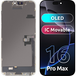 MP Apple iPhone 16 Pro Max Display met Touchscreen MP, met Frame, OLED FHD IC Movable Versie, Zwart