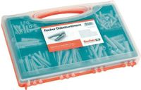 Fischer Red-Box UX / SX Plus, ankerdoos met 160 universele ankers UX & 130 uitbreidingsankers SX Plus, voorgesorteerde ankerset voor talrijke bouwmaterialen en bevestigingen