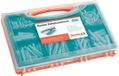 Fischer Red-Box UX / SX Plus, ankerdoos met 160 universele ankers UX & 130 uitbreidingsankers SX Plus, voorgesorteerde ankerset voor talrijke bouwmaterialen en bevestigingen