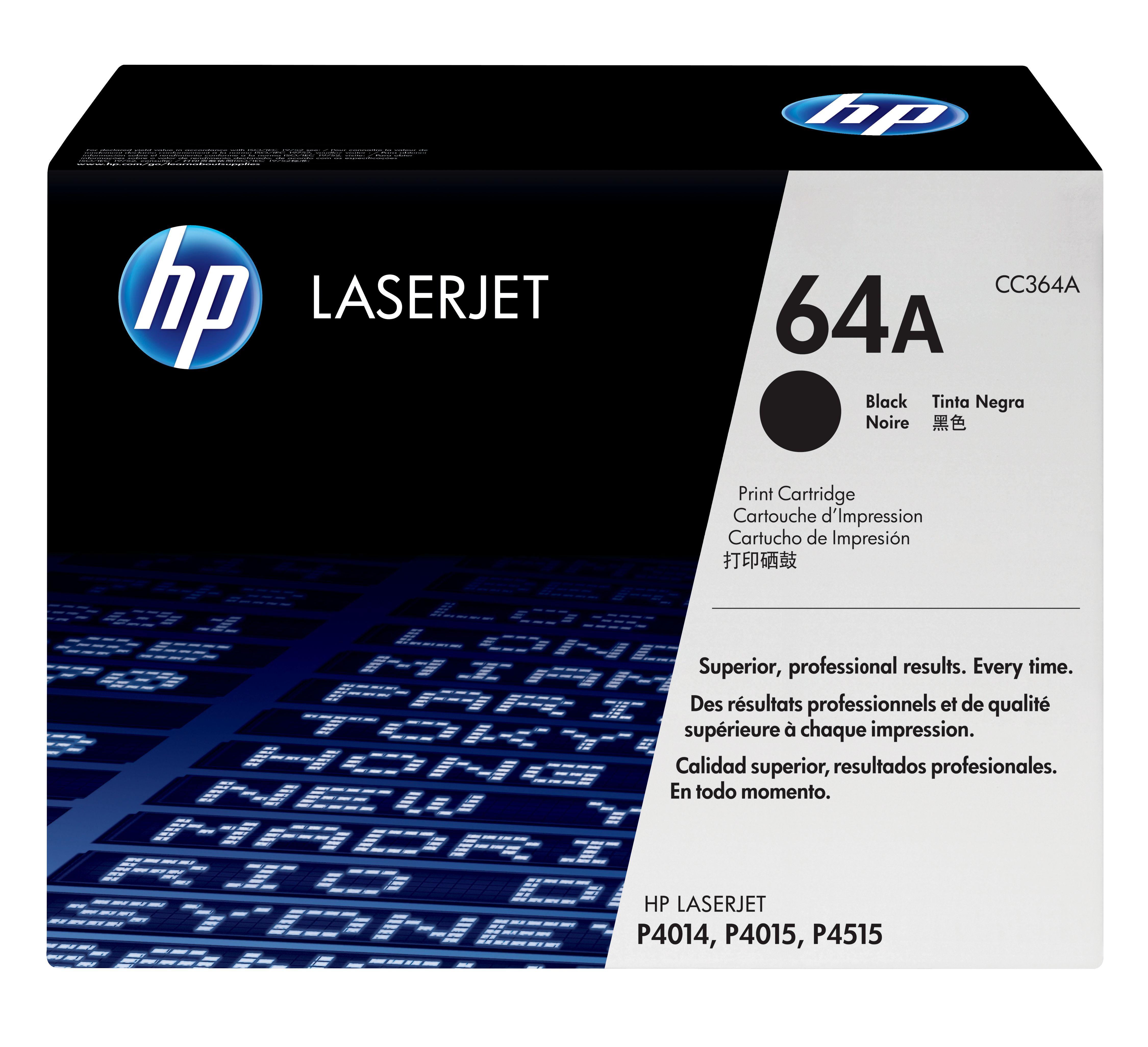 HP 64A Zwarte Originele Laserjet Tonercartridge