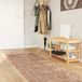 VidaXL Vloerkleedloper Marsa Bruin 80 x 400 cm Polyester en PVC