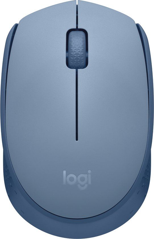 Logitech M171 Draadloze Muis - Blauw