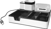 Monolith Bureau-organizer met 3 USB-oplaadpoorten