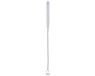 Orion Brosse étroite - 27 cm - Ø 1,5 cm - Nettoyeur de bouteilles long - Pour goulots étroits, pailles et becs - Blanc