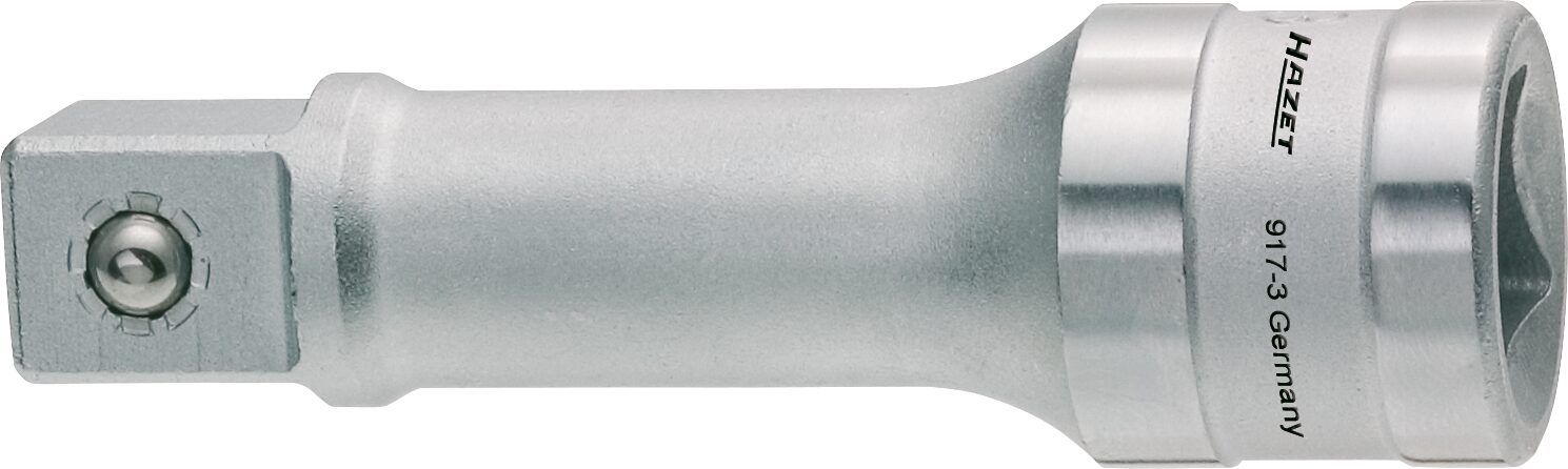 Hazet 1/2-Inch 76 mm Verlenging - Zilver