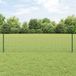 VidaXL Gelast draadhek met palen 10 x 0,5 m gegalvaniseerd staal groen